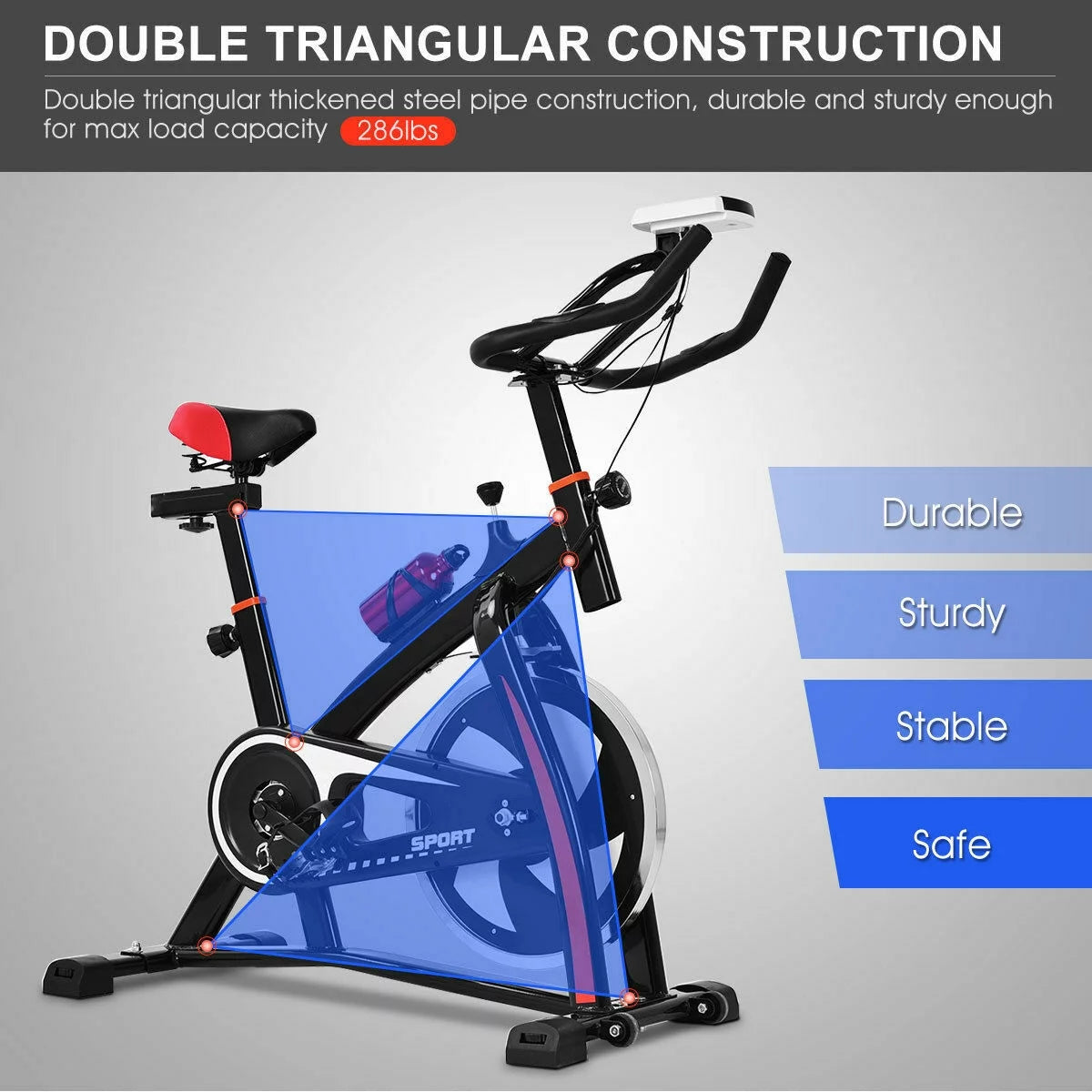 Adjustable Exercise Bike T69291