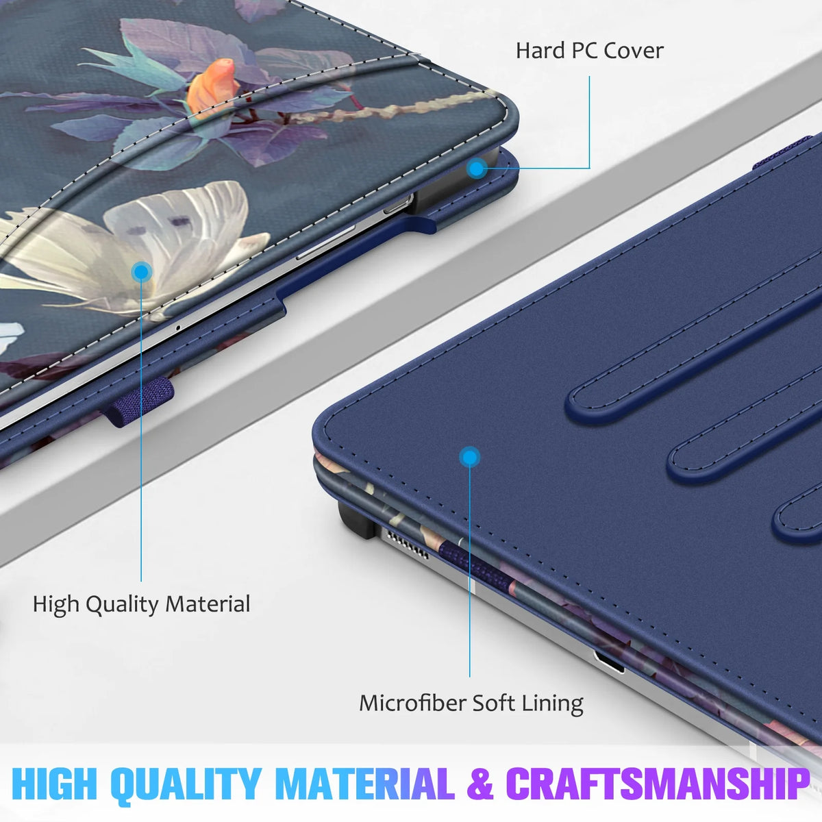 Blooming Hibiscus Protective Cover for Samsung Galaxy Tab S8 Plus B905