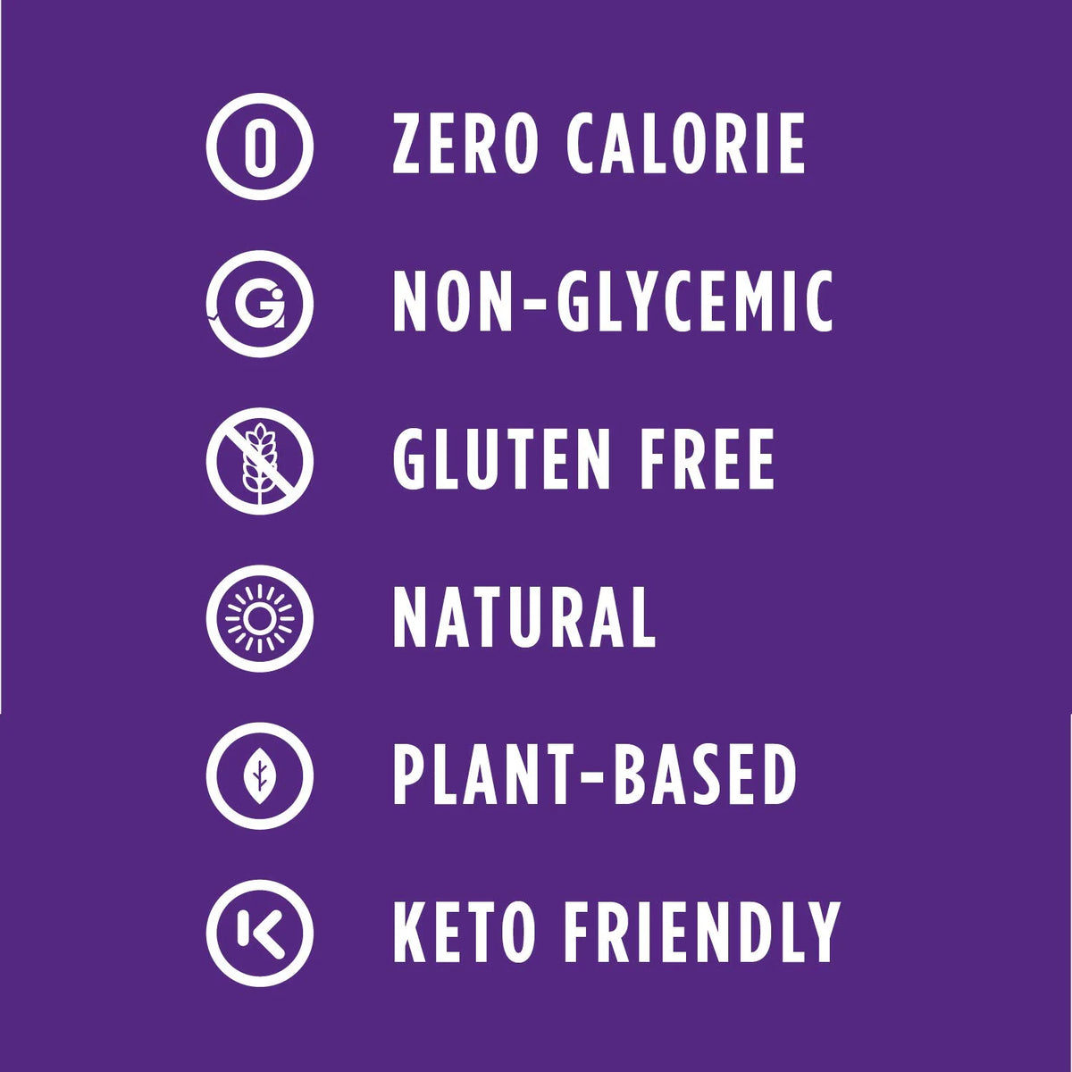 Powdered Sugar Substitute Sweetener, Zero Calorie, Keto, 12oz - 2 Pack H438