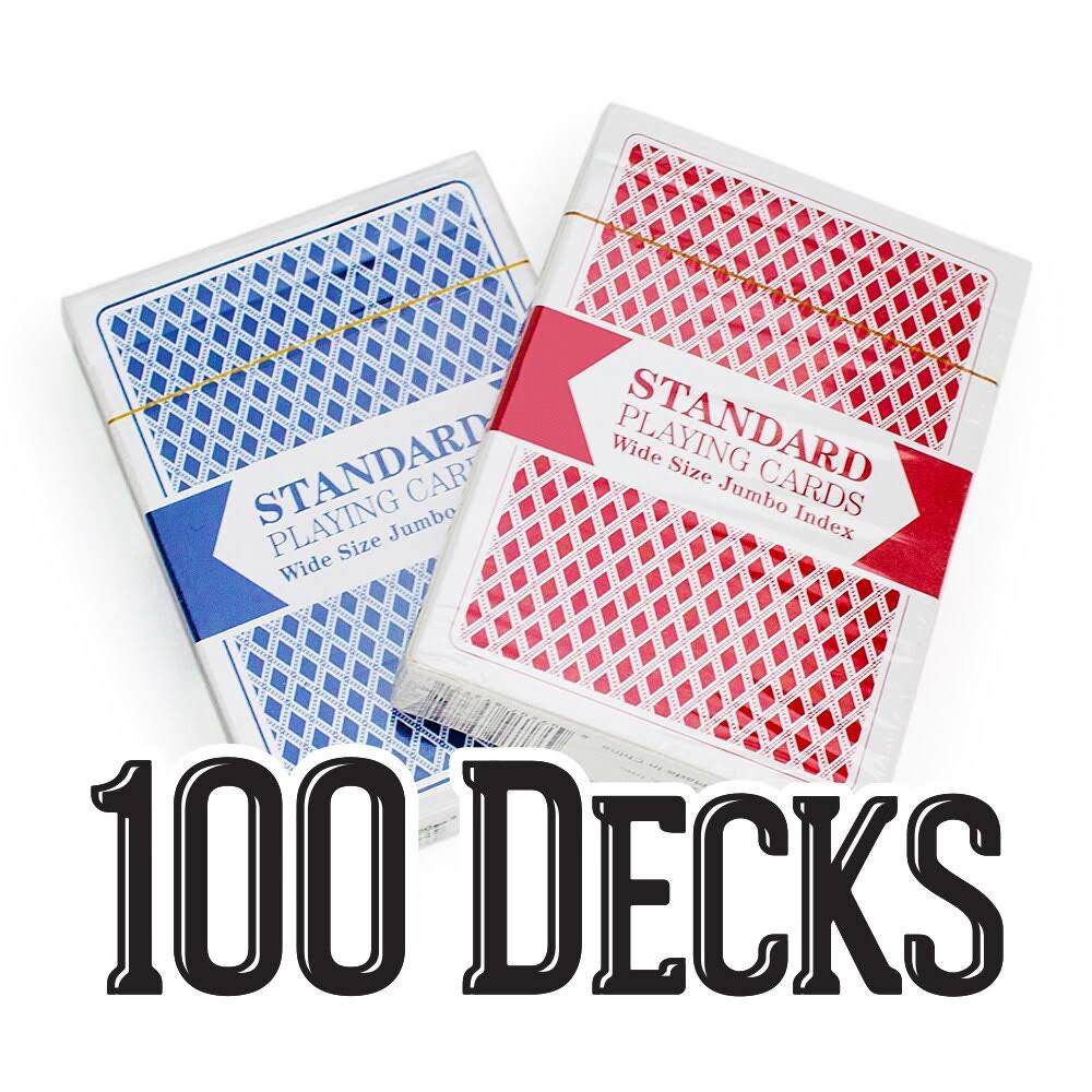 100 Decks Playing Cards G95802