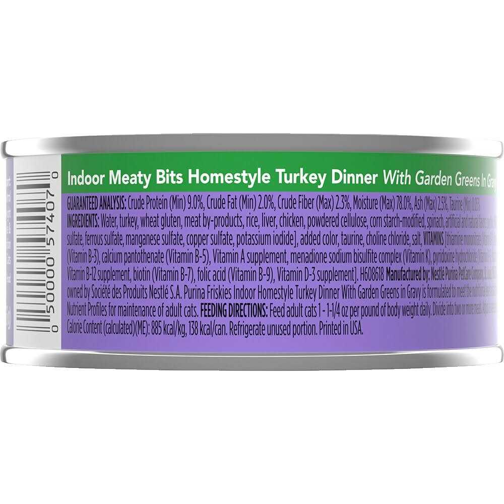 Turkey Dinner Wet Indoor Cat Food J8317