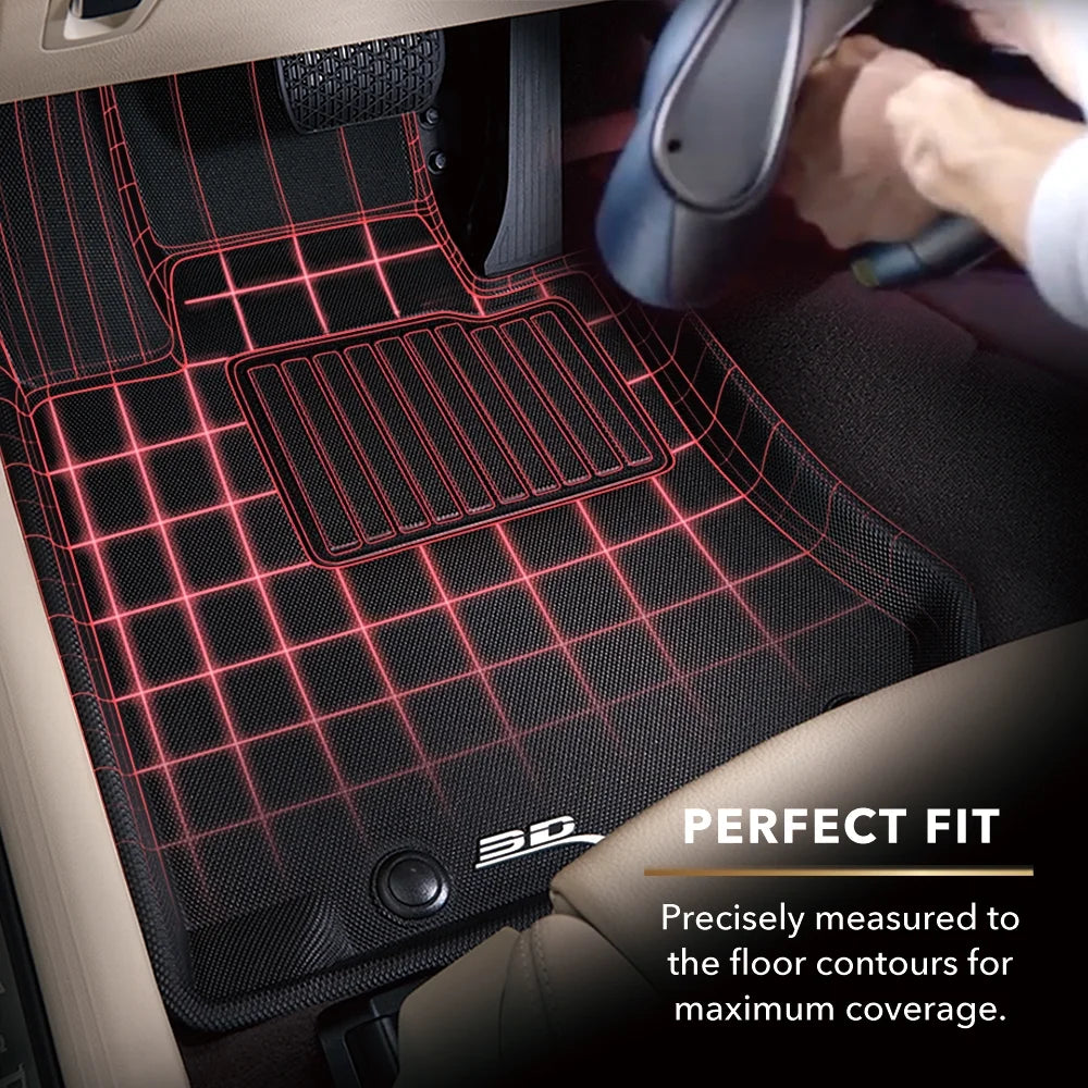 3D MAXpider KAGU Floor Mat (BLACK) Second Row S98874