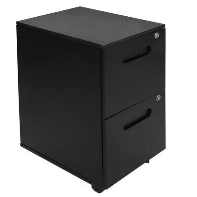 2-Drawer Mobile Vertical Filing Cabinet L859024