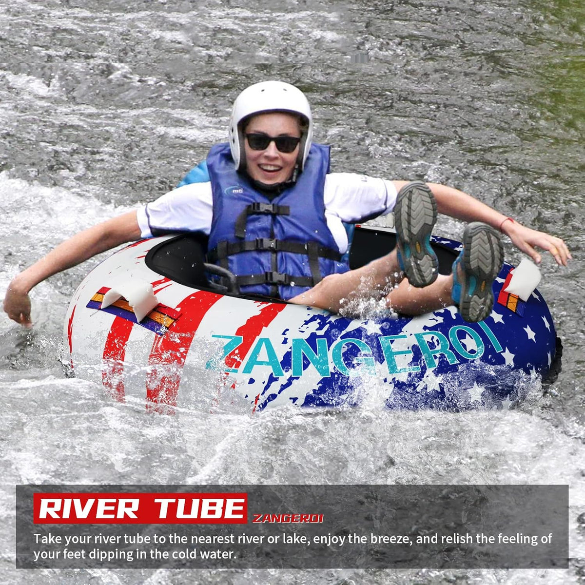 Heavy Duty 42-inch River Tube with Cover W2508