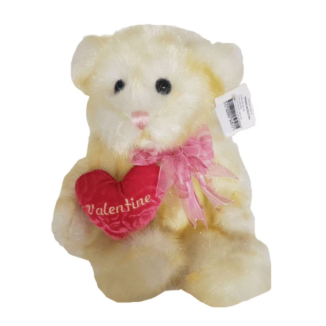Yellow Glitter Tipped Plush Stuffed Toy I810689