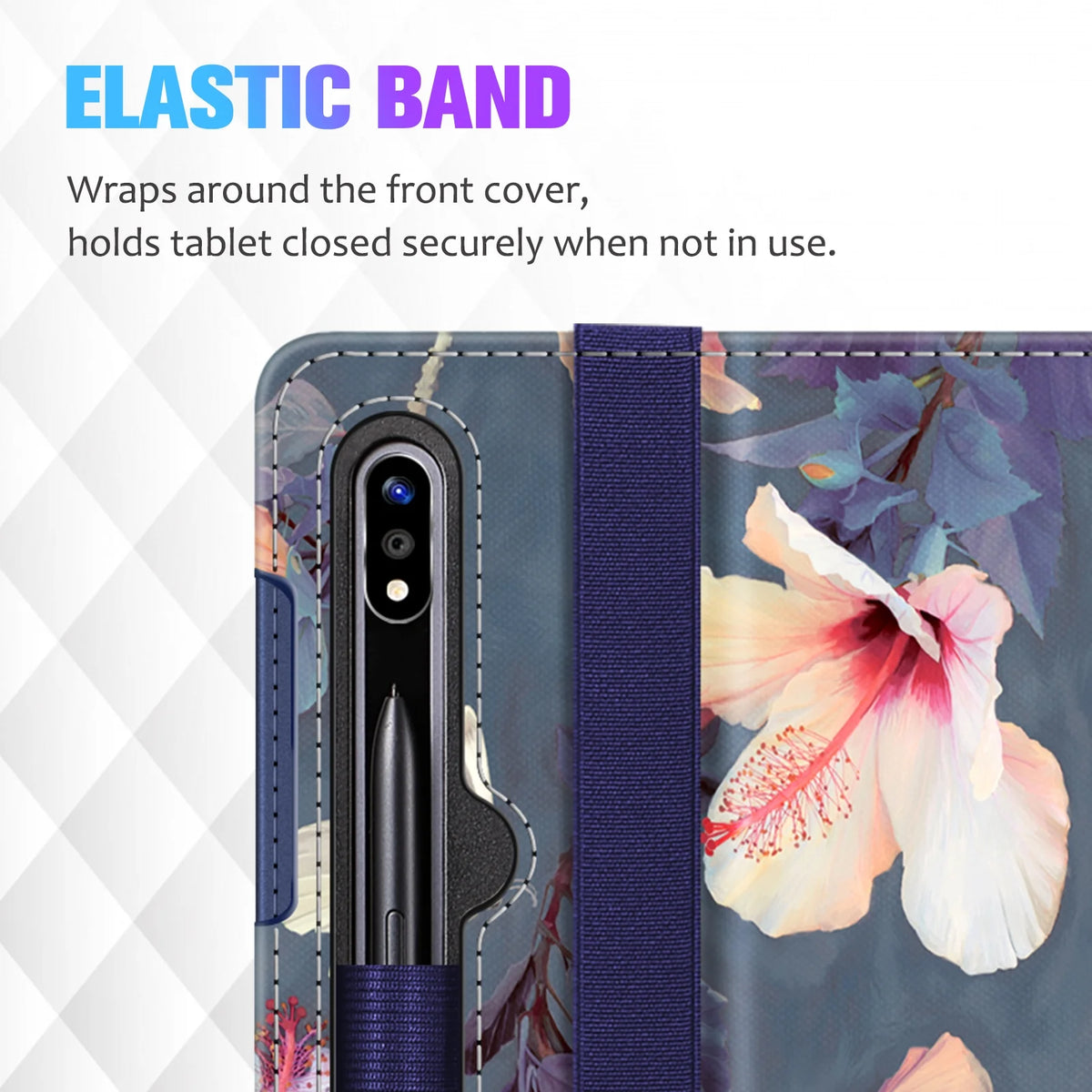 Blooming Hibiscus Protective Cover for Samsung Galaxy Tab S8 Plus B905