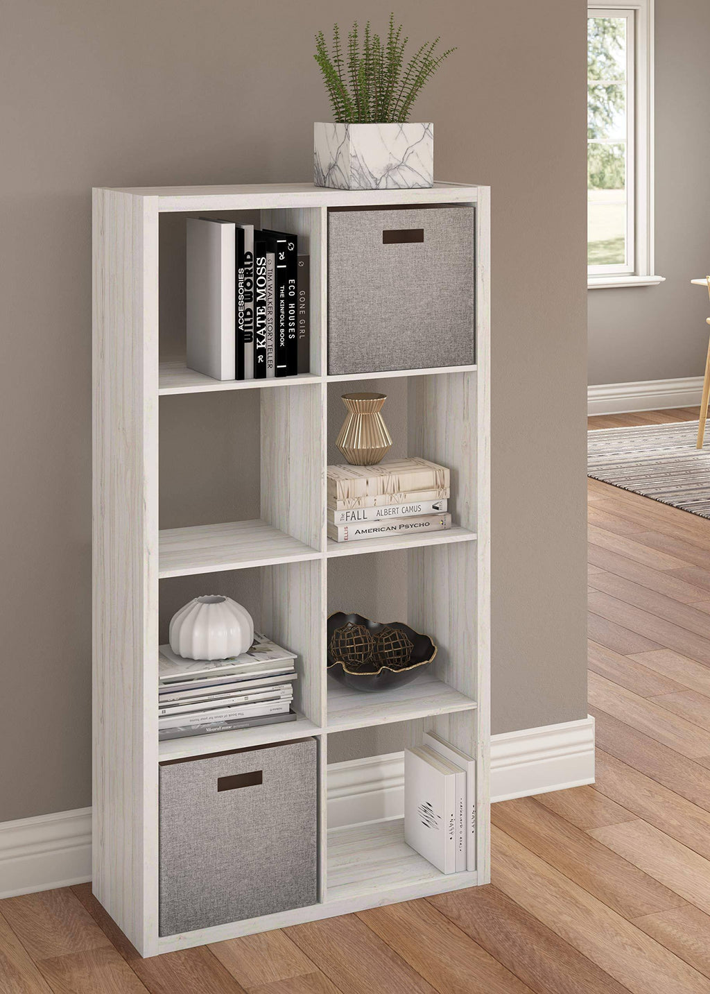 Brown Cube Bookcase A78951