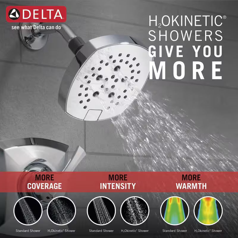 Single-Handle 5-Spray Tub and Shower Faucet in Chrome L65268