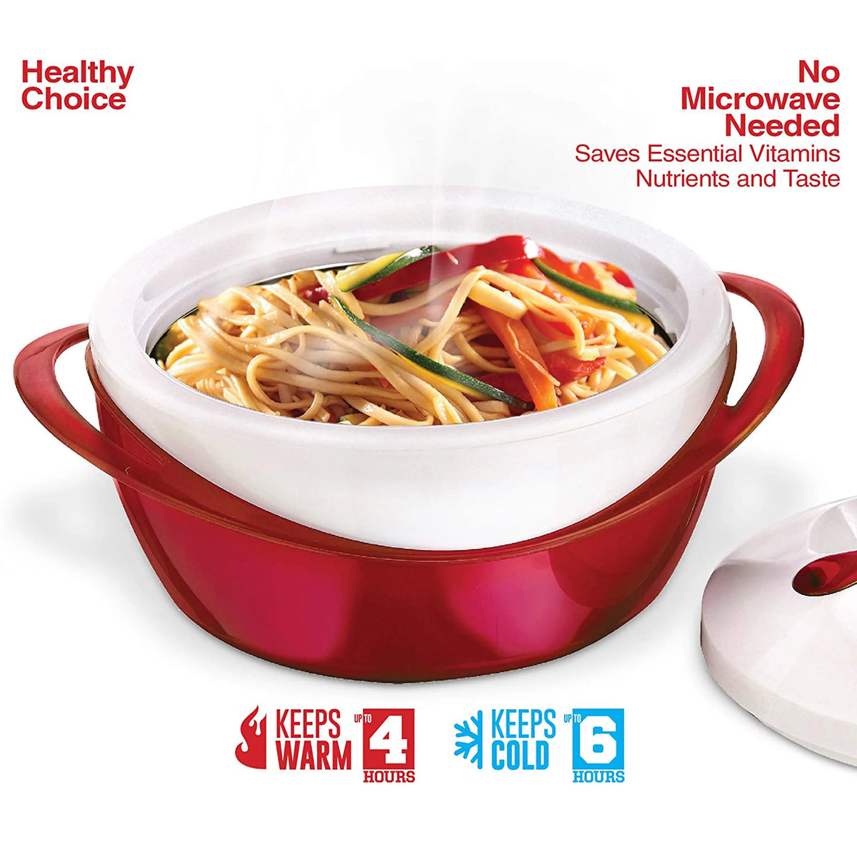 2.6-Qt Stainless Steel Insulated Food Container O4447