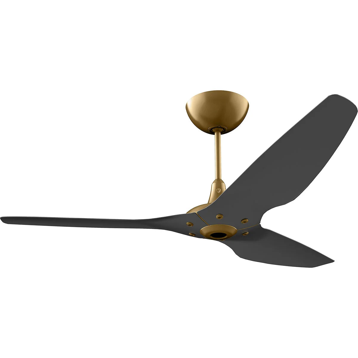 60 Ceiling Fan with Black Blades and Gold Finish X2314