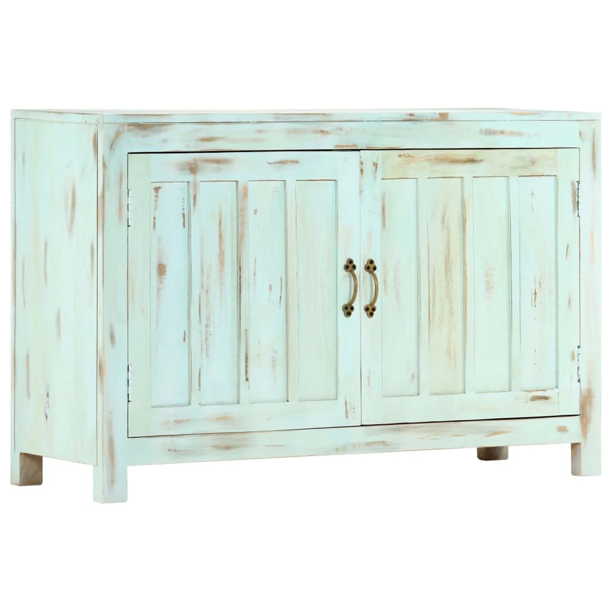 Blue Solid Mango Wood Sideboard H3214