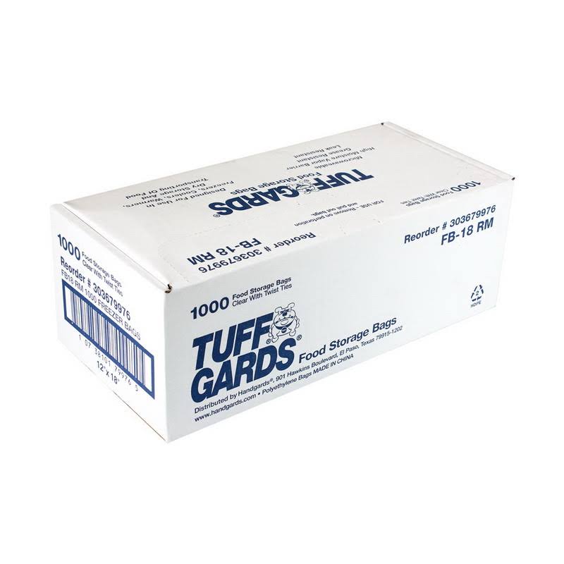 12x18 Freezer Storage Bags B68507