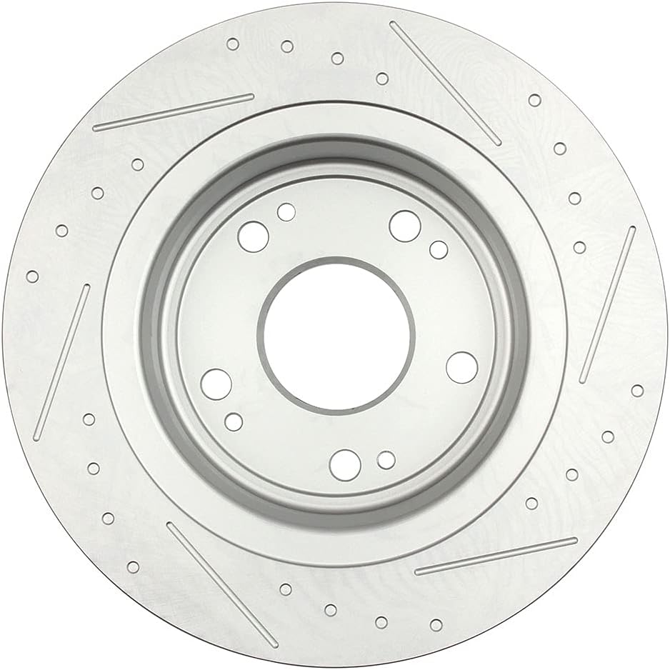 Slotted Rear Brake Rotor and Pad Kits for Acura ILX, Honda Accord, Honda Civic S353868