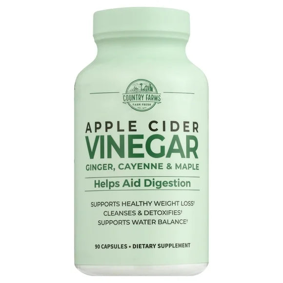 Apple Cider Vinegar Capsules 500 mg 90 servings H855