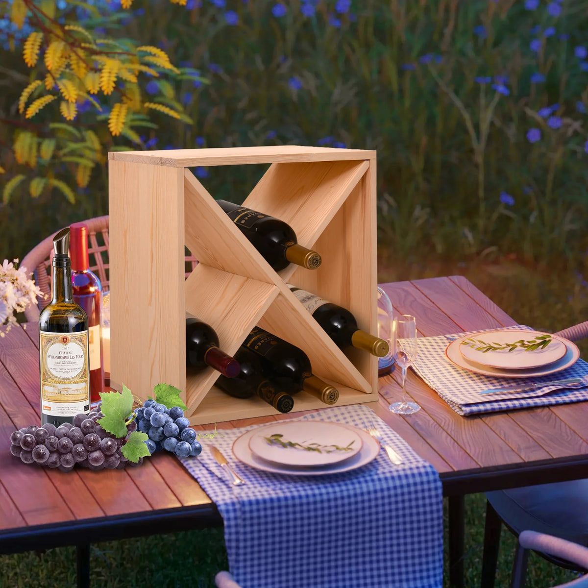24 Bottle Wine Rack G141