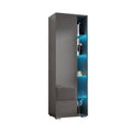Gray Bookcase D966