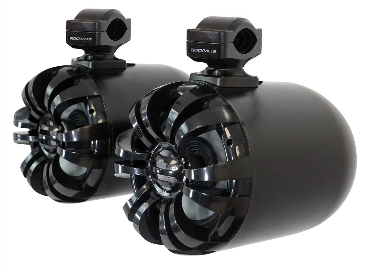 6.5" 600w Marine Wakeboard Swivel Speakers with Receiver B564085