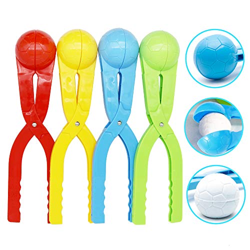Snowball Maker 4 Pack Snow Ball Shaper Molds Z95540