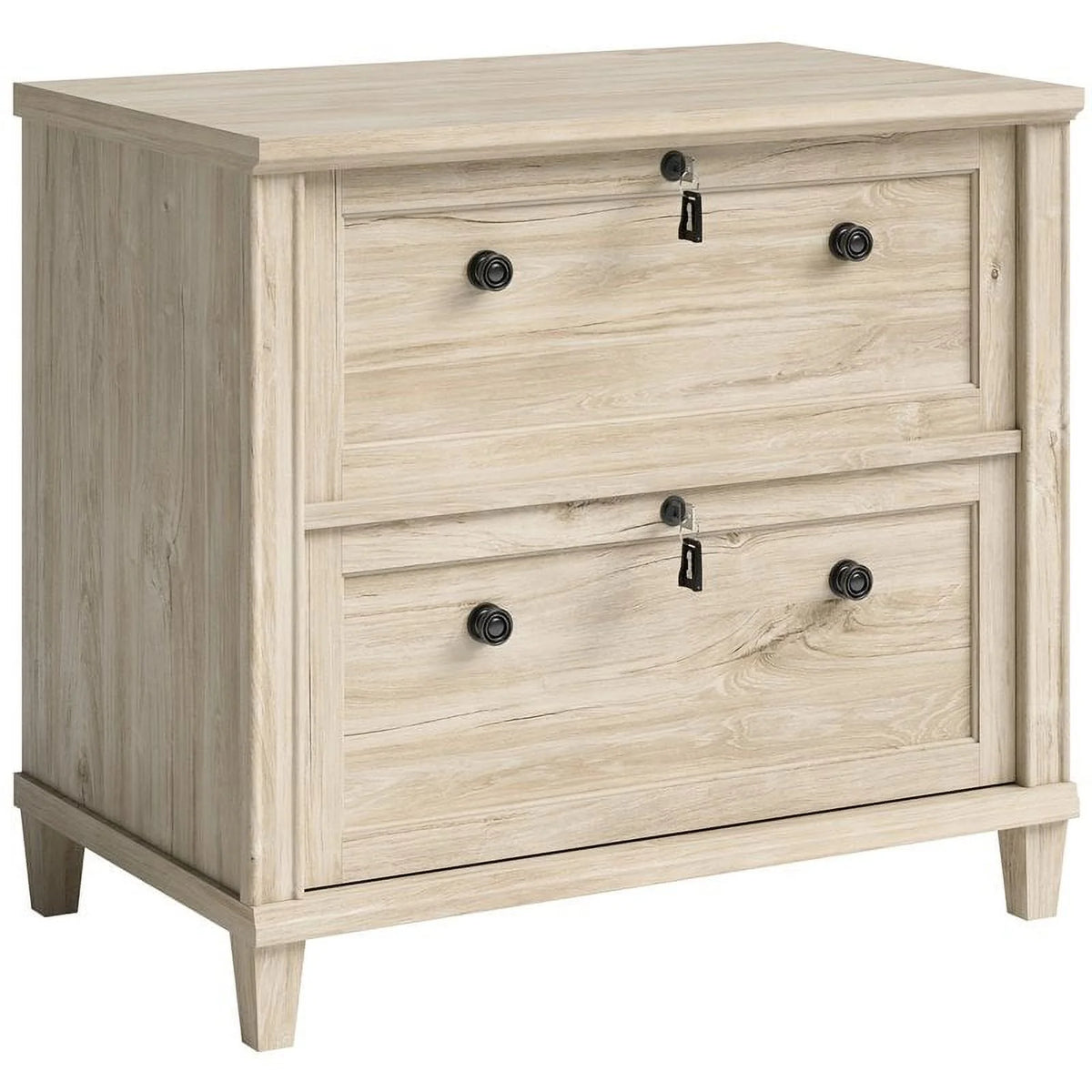 3-Piece Credenza Desk Hutch and Lateral File Cabinet M584