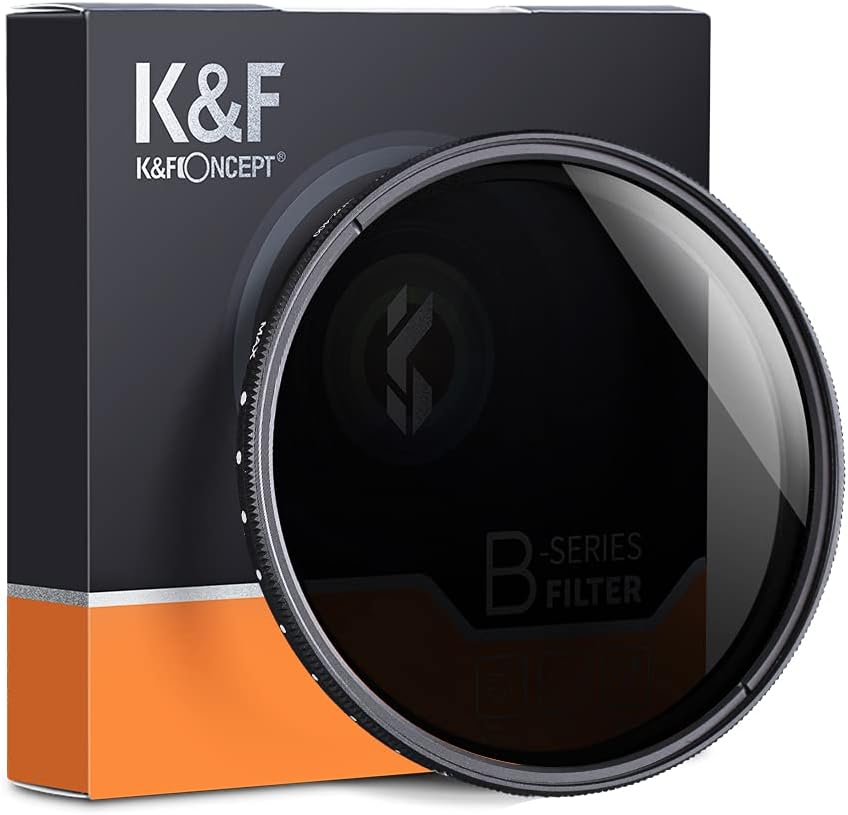 52mm Variable Neutral Density Filter ND2-ND400 (1-9 Stop) Ultra Slim Filter Pack of 2 N577