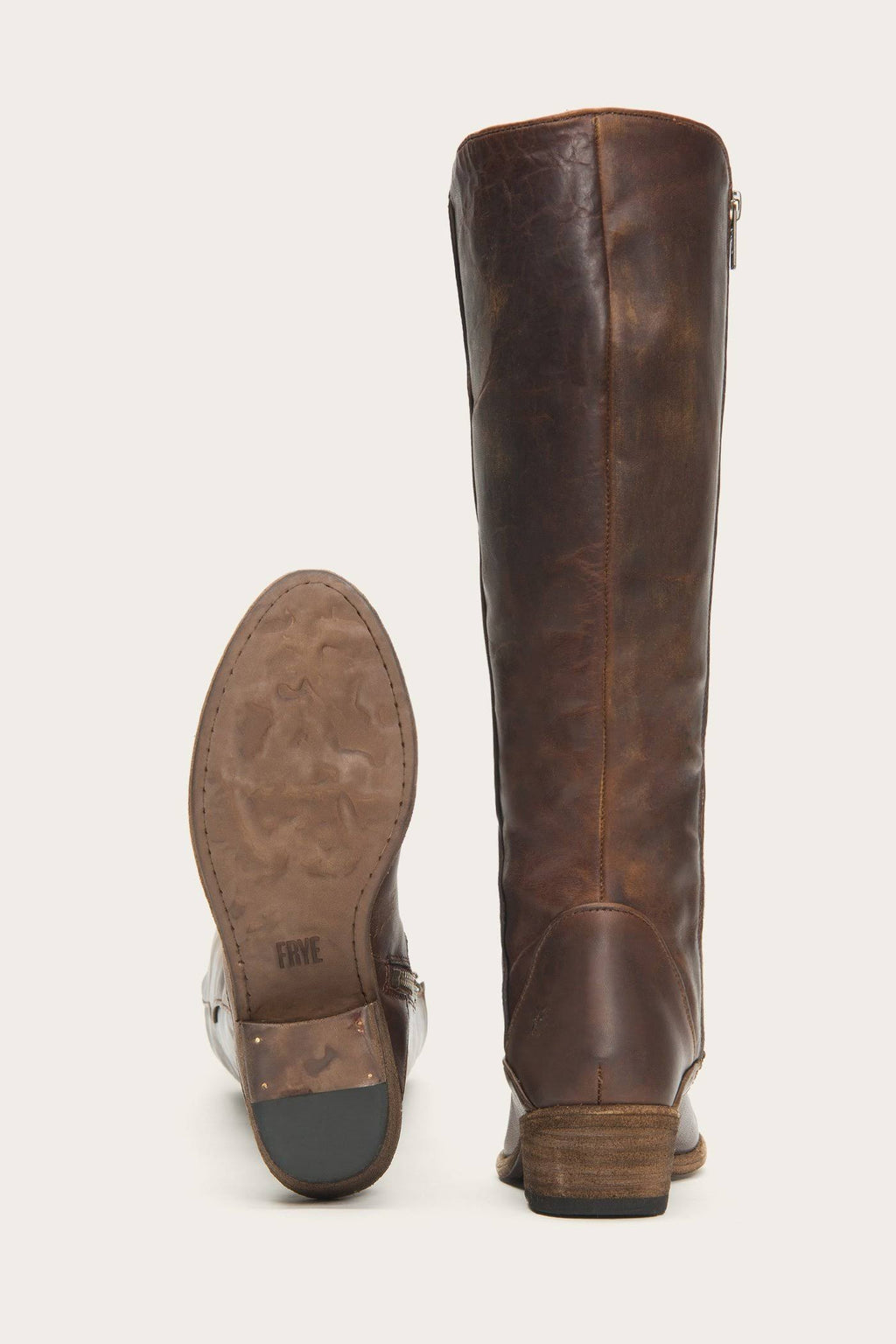 Dark Brown Tall Boots Q65663