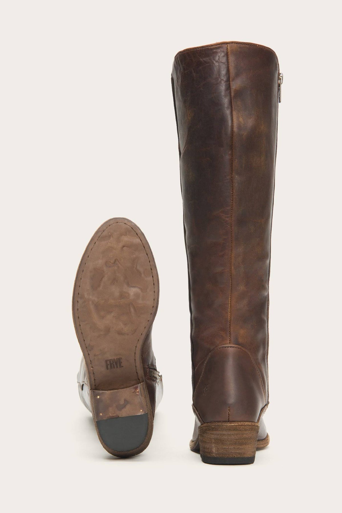 Dark Brown Tall Boots Q65663