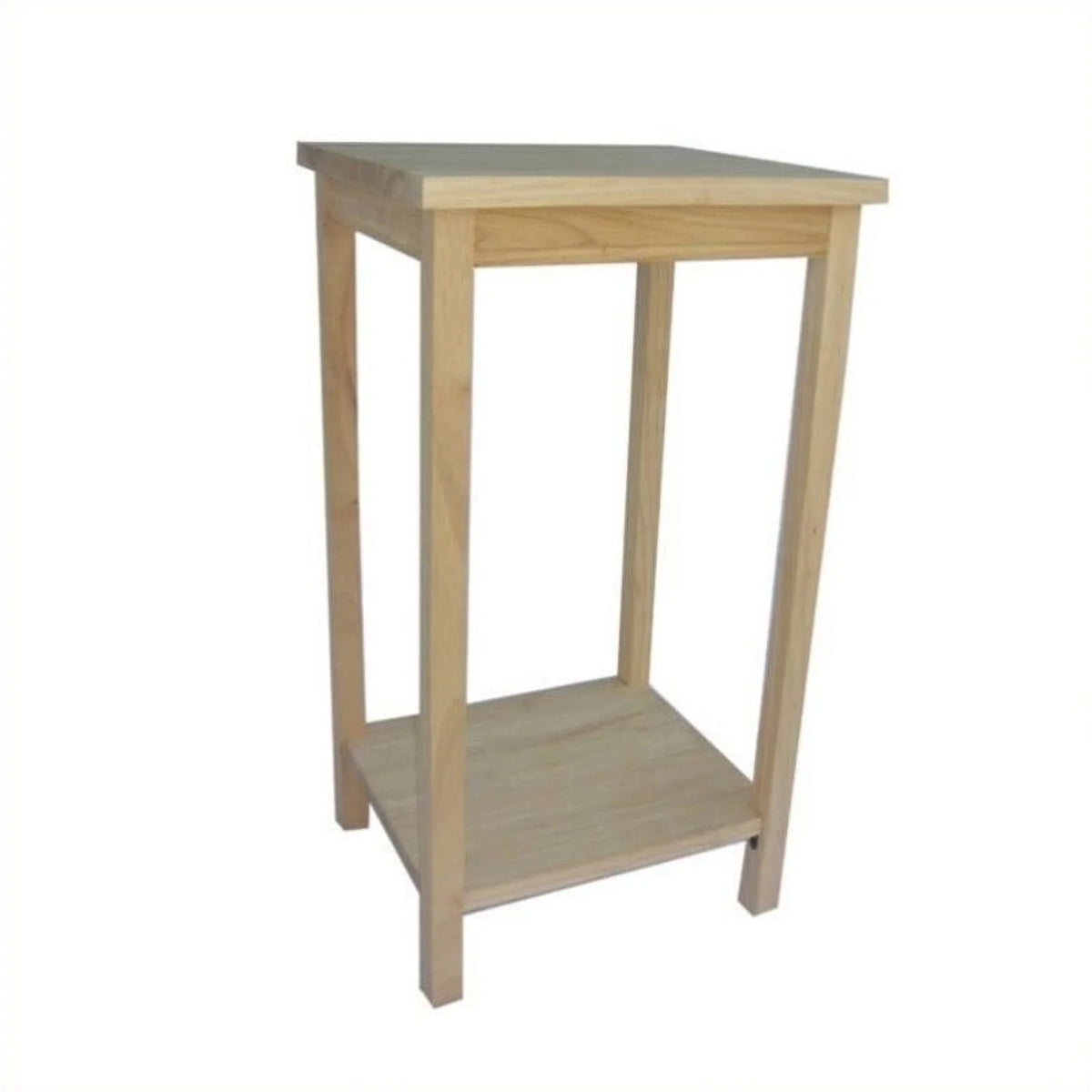 Solid Wood Unfinished Accent Table G775788