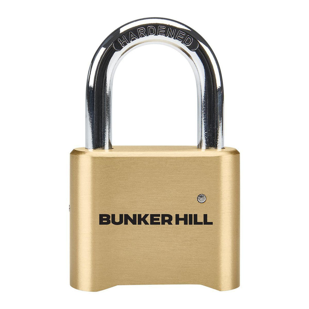 2 in. Solid Body Brass Combination Padlock K62905