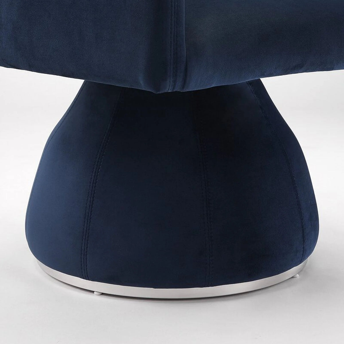 Blue Velvet Accent Chair V83818
