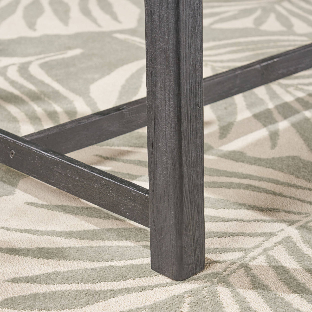 Teak Acacia Wood Dining Table Y37946