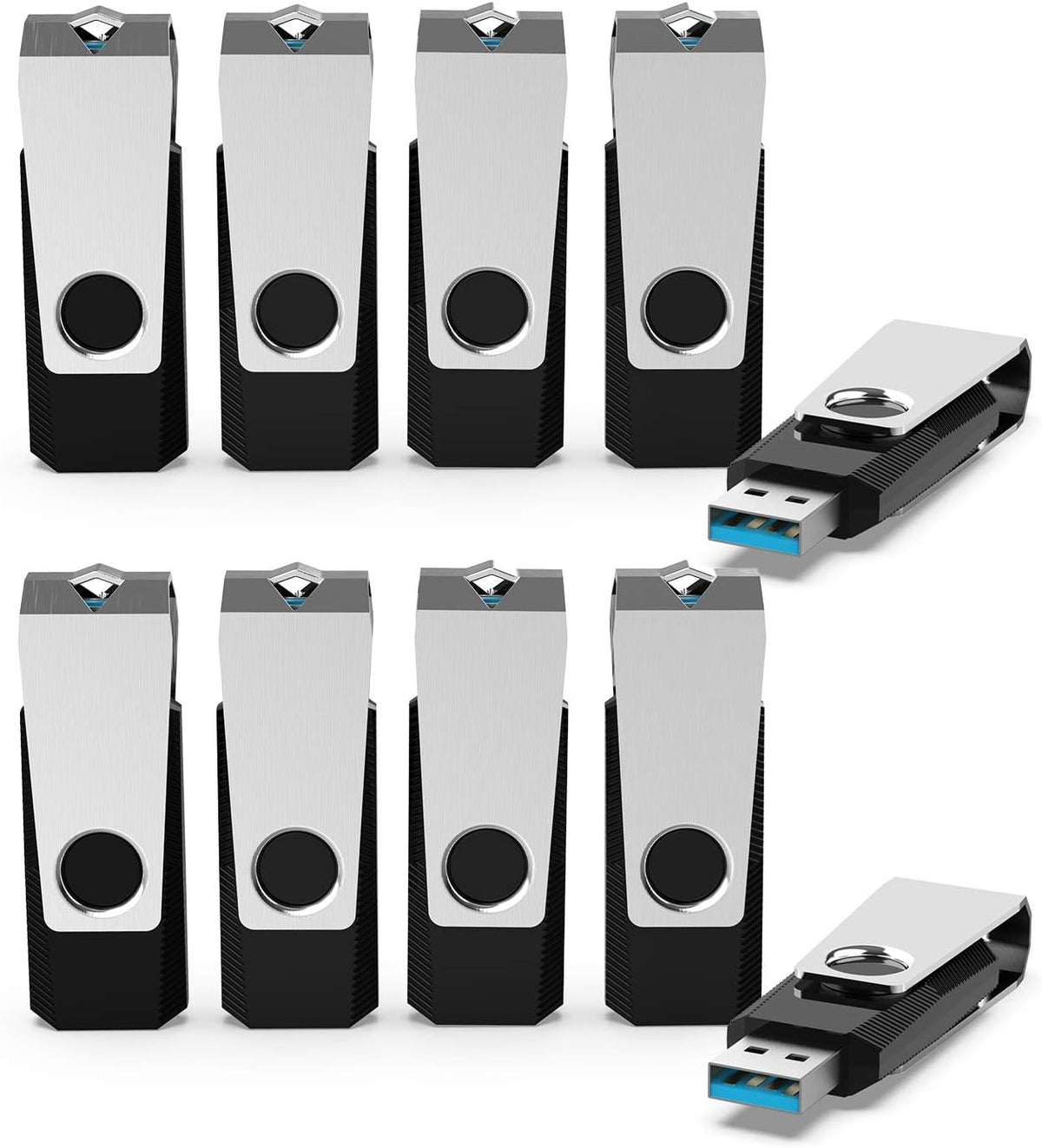 USB 3.0 Flash Drive 32GB Black Pack of 2 J36020