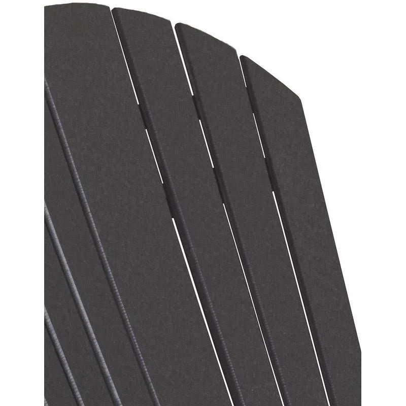 Recycled Plastic Adirondack Chair with Ottoman V68992