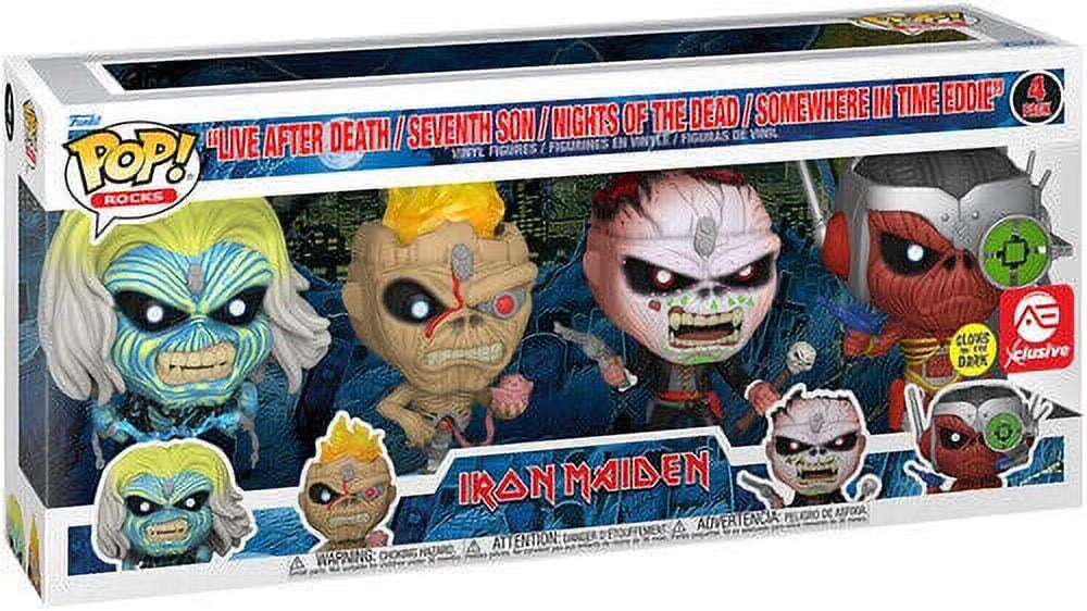 Glow in the Dark Funko Pop! Rocks 4PK Box Set L850