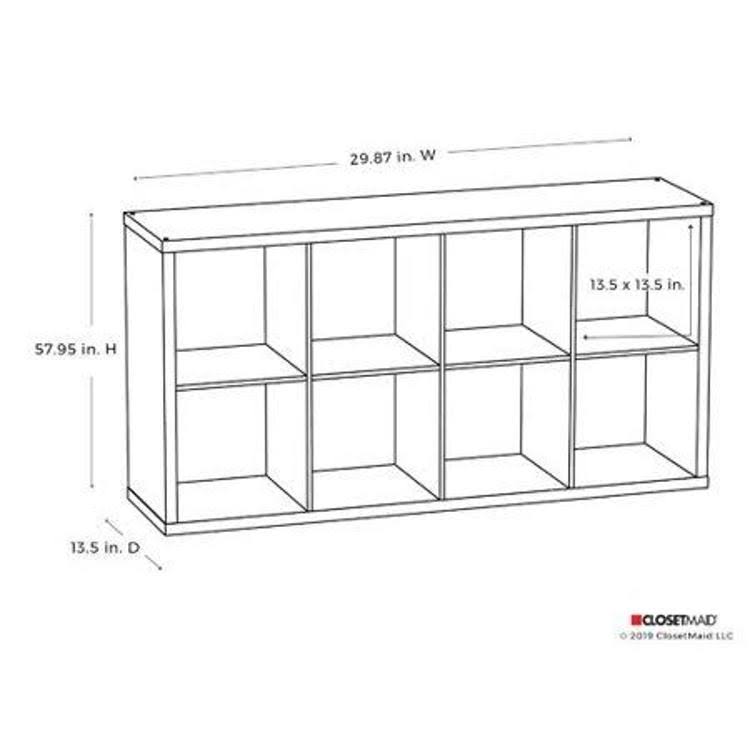 Brown Cube Bookcase A78951