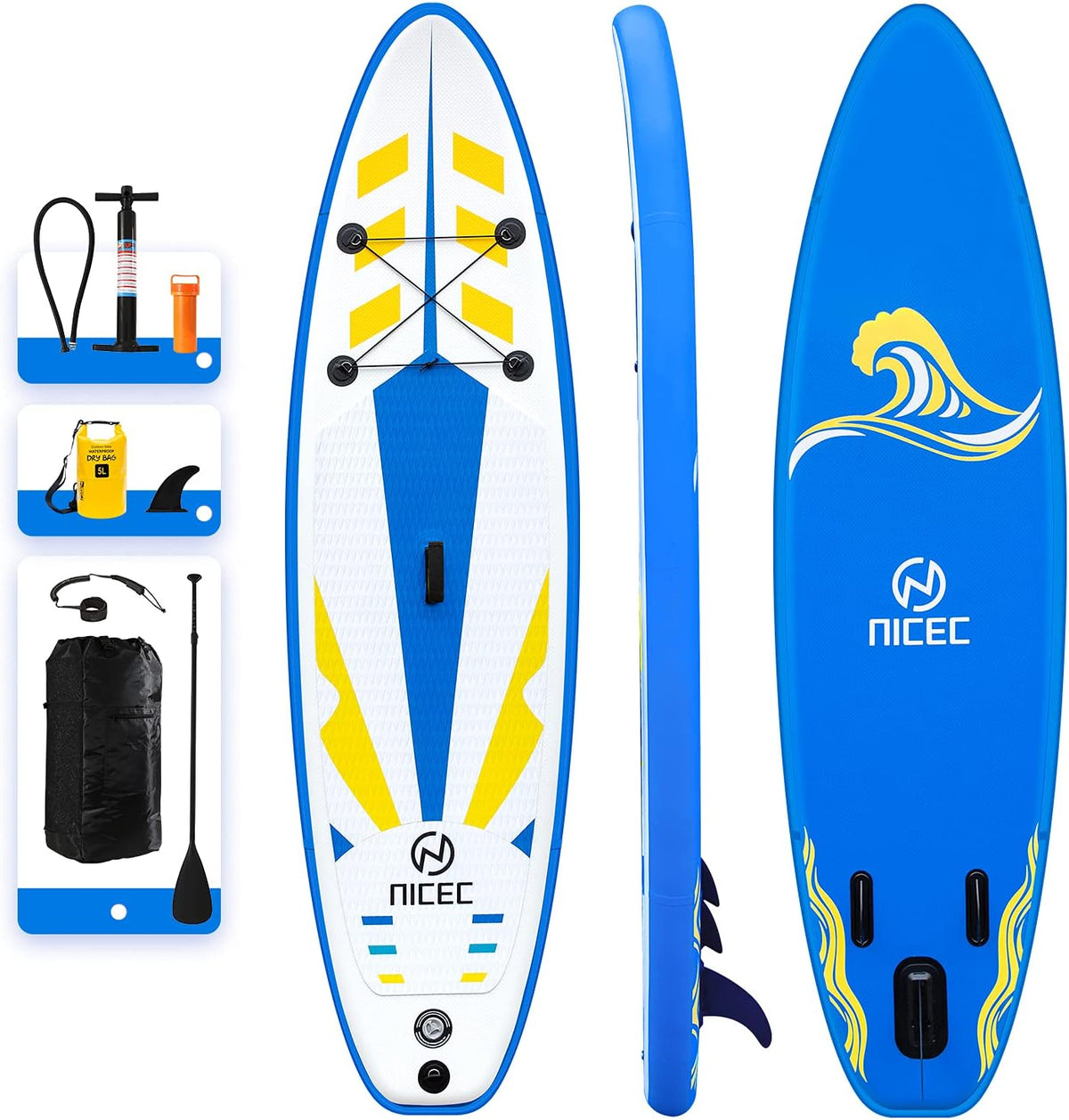 Inflatable Stand Up Paddle Board with Carry Bag B48801