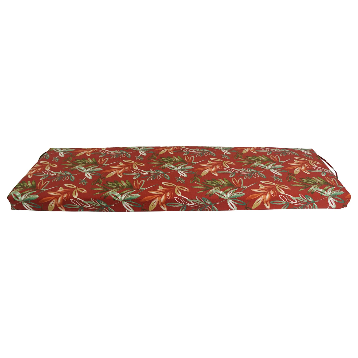 Patterned Outdoor Spun Polyester Bench Cushion U3445