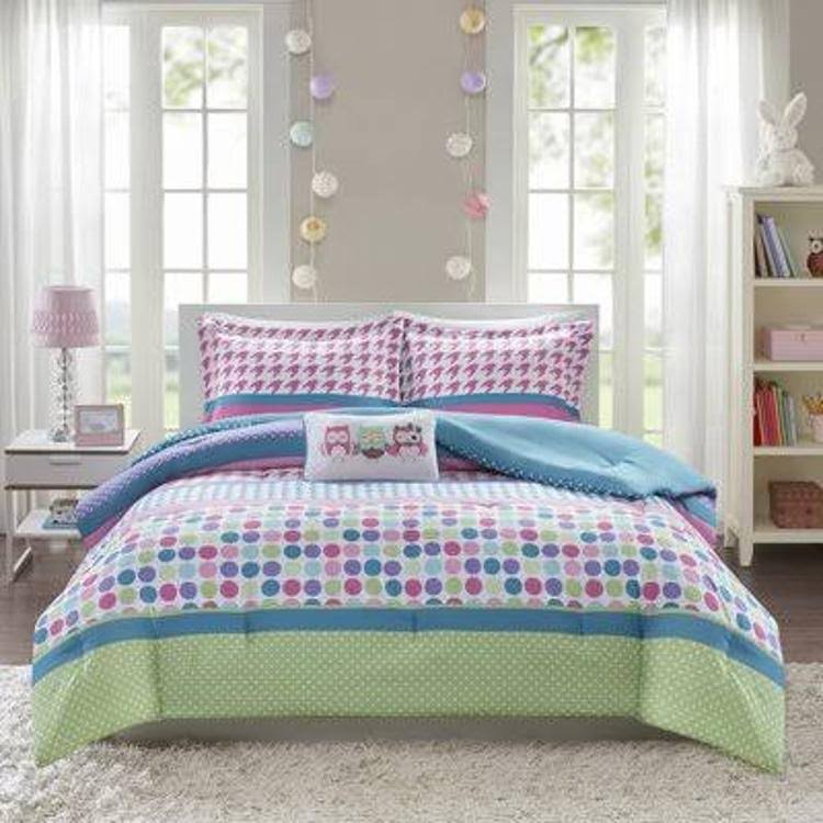 Full Queen Reversible Comforter Set B765