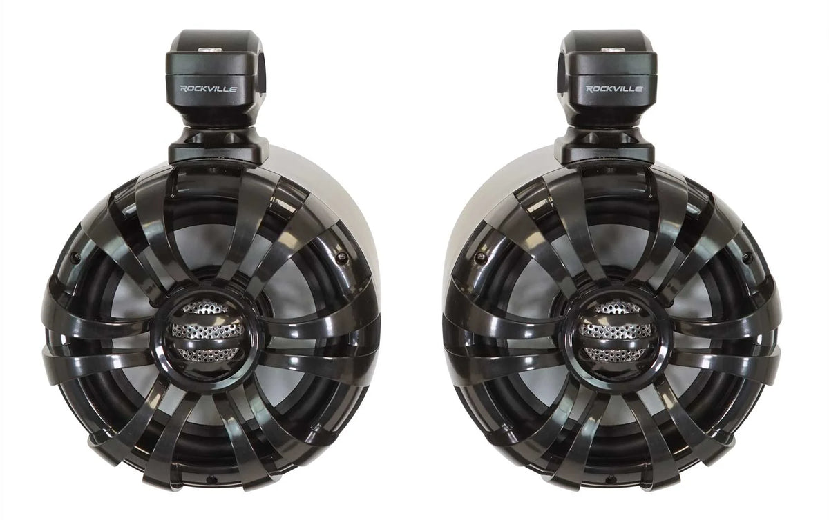 6.5" 600w Marine Wakeboard Swivel Speakers with Receiver B564085