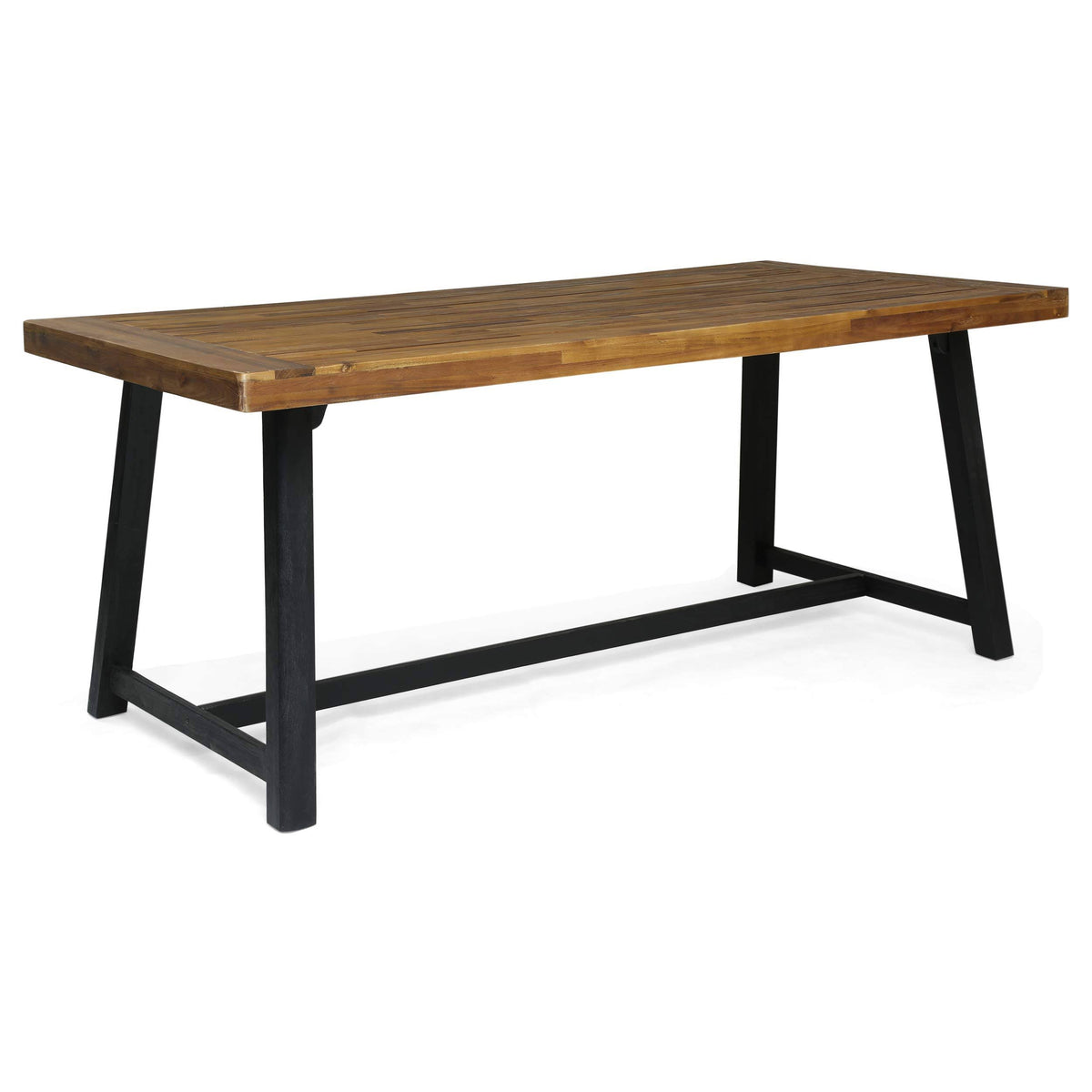 Teak Acacia Wood Dining Table Y37946