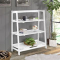 Mid Century White Shelving Unit C383605