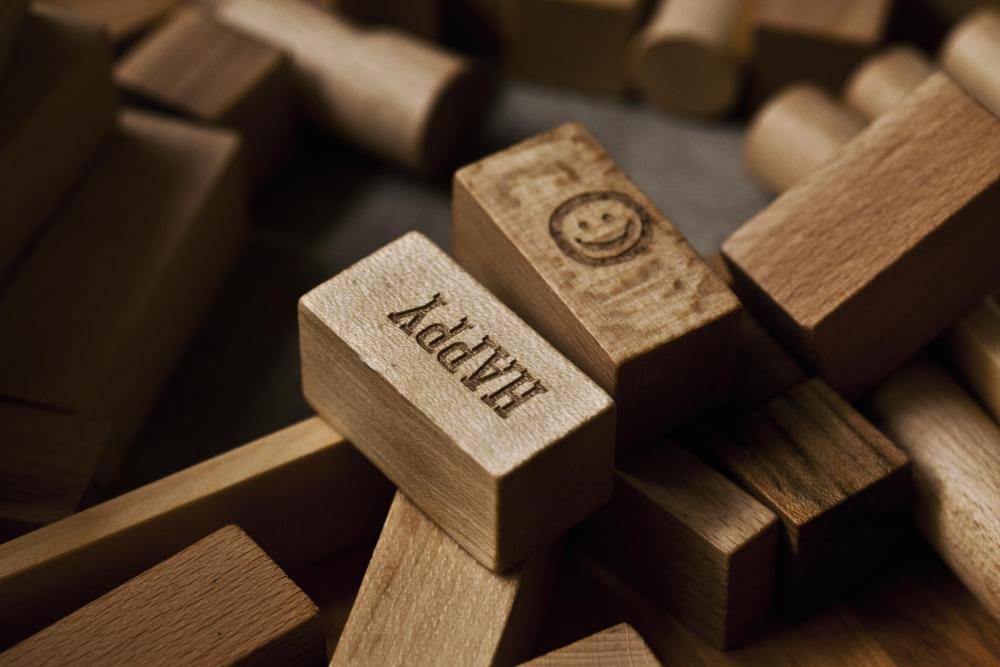 29 Piece Wooden Building Blocks I449