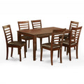 7 Piece Mahogany Wooden Dining Room Table Set A7912