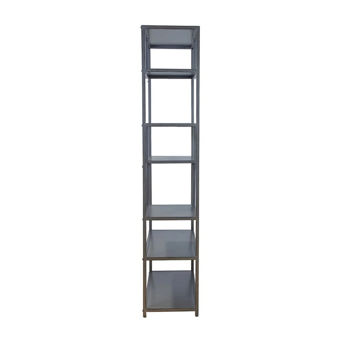 Industrial Metal 6-Shelf Bookcase M21022