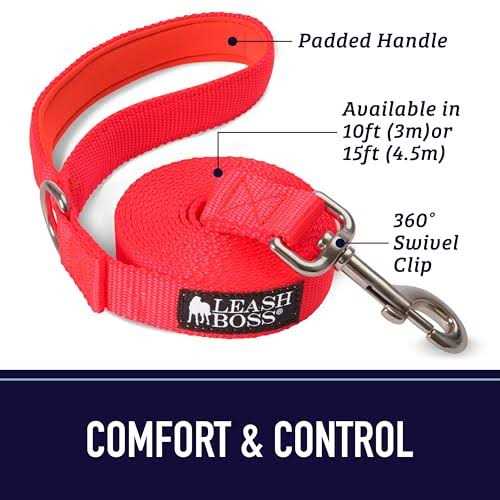 10 Foot Dog Leash with Padded Handle H89106