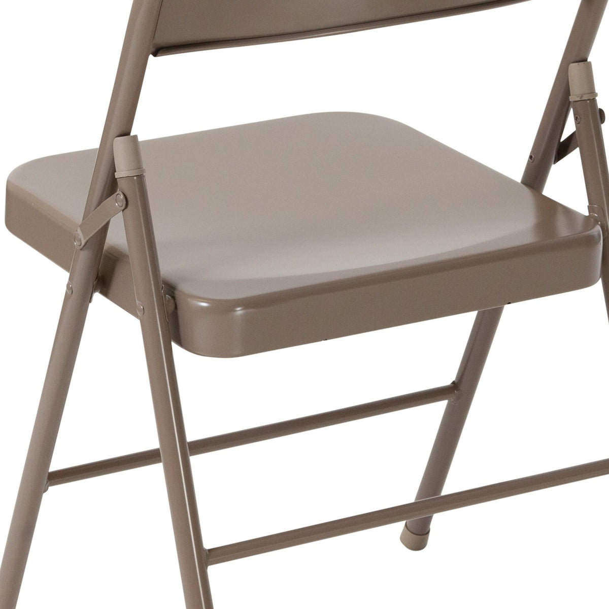 4 Pack Beige Metal Folding Chair O866