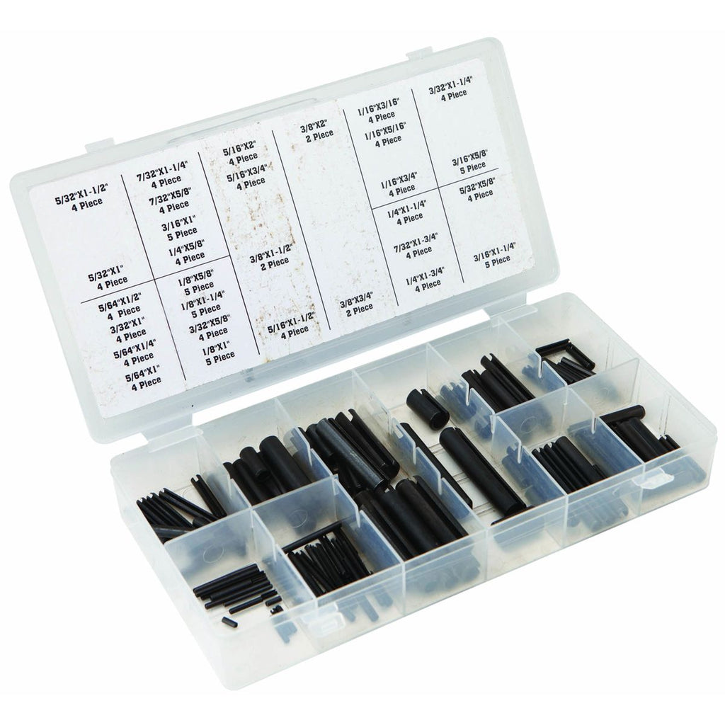 Roll Pin Assortment, 120-Piece B65466