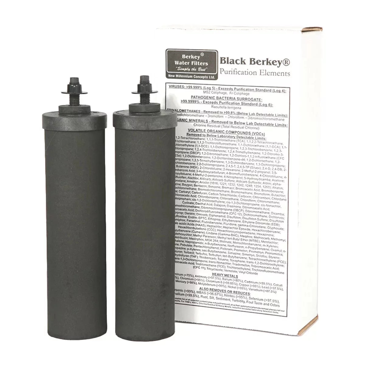 1.5 Gal Water System 2 Black Purifiers K167