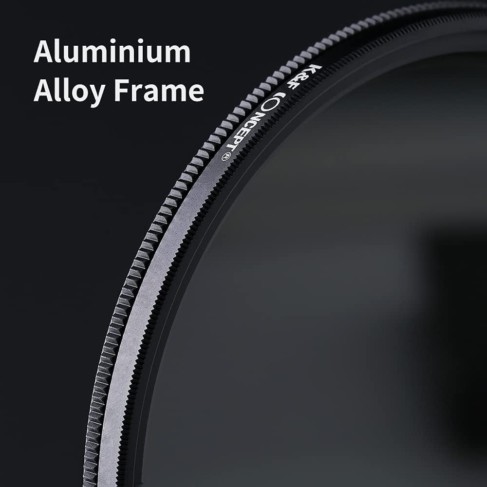 52mm Variable Neutral Density Filter ND2-ND400 (1-9 Stop) Ultra Slim Filter Pack of 2 N577