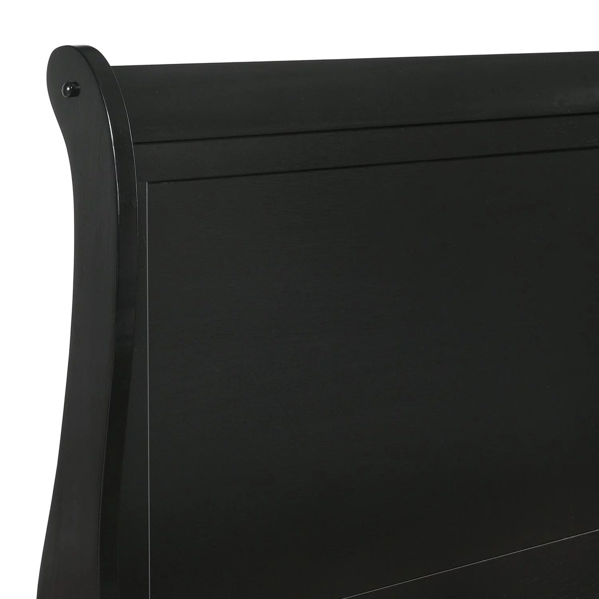 Queen Panel 3PC Bedroom Set in Black Y771