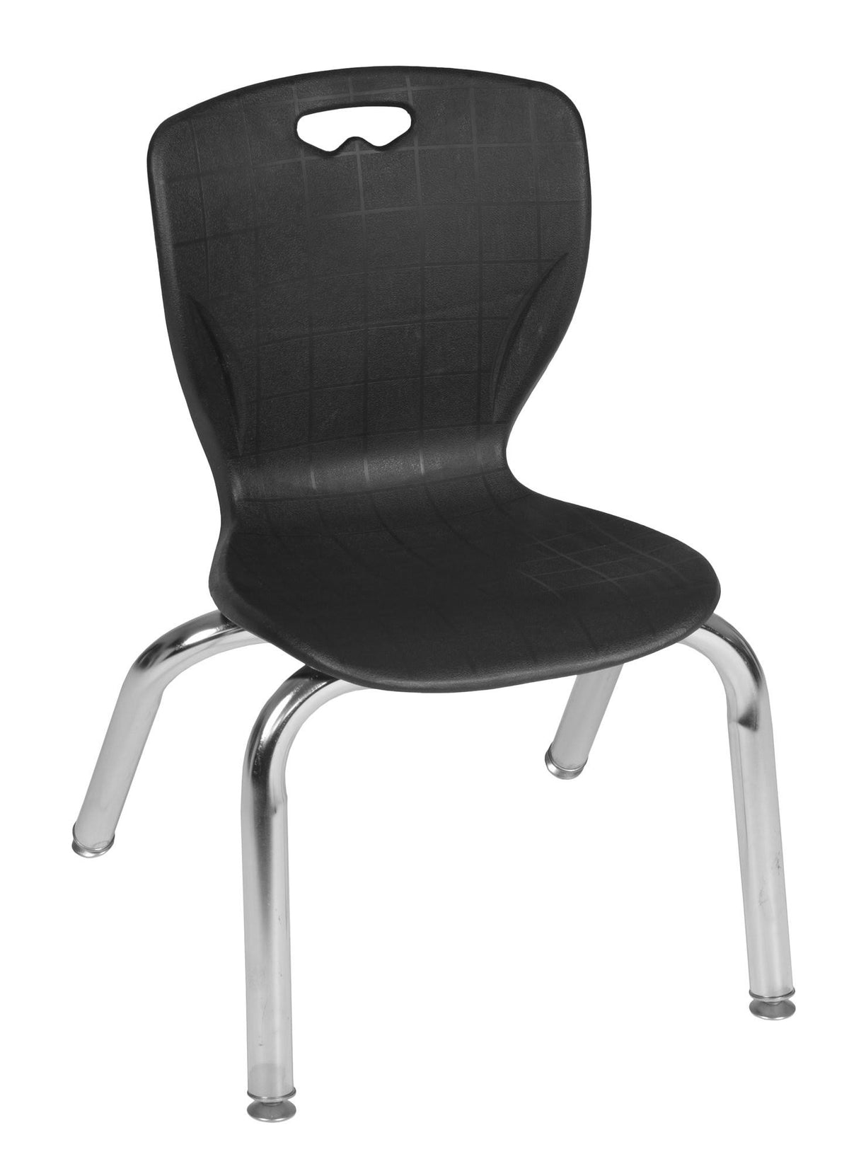 72x22 x 30x22 Height Adjustable Classroom Table - Mahogany & 2 Stack Chairs - Black N651